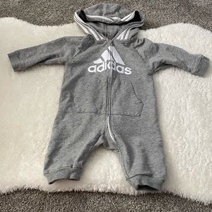 Adidas Zip-Up Playsuit